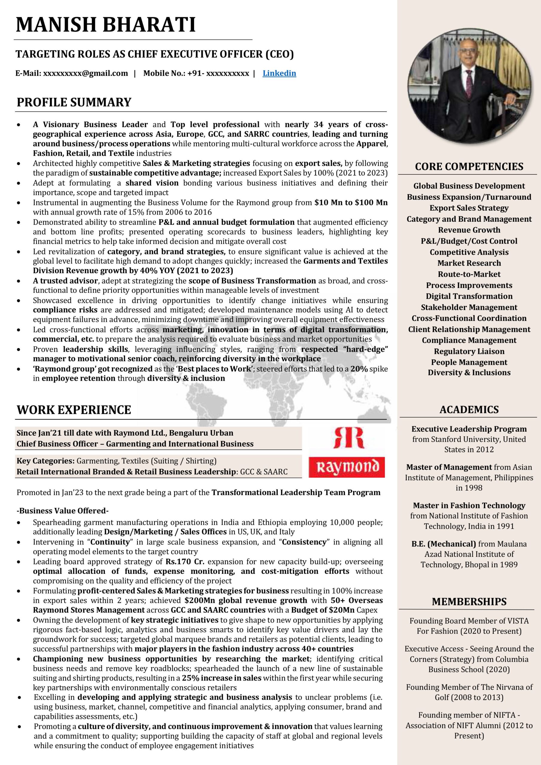 Manish Bharati - CBO (Pastel)